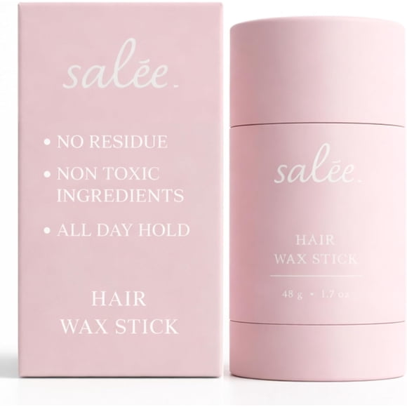 Salée Hair Wax Stick for Slick Back Ponytails & Flyaways, Frizz Tamer with Clean Non-Toxic Ingredients, Smooth Sleek Hairstyles