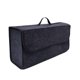 thumbnail image 1 of Caja de almacenamiento suave para coche, bolsa para maletero, soporte de almacenamiento, organizador de viaje, accesorios para automóvil, gris oscuro, 1 of 4