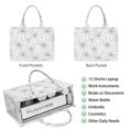 thumbnail image 2 of Large Capacity Tote Bag,Halloween Spider Web Pattern Handbag Fashion Luxury Tote Bag,15.7"x13"x 5.1" Inches,Laptop Compatible, 2 of 6