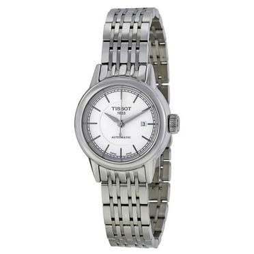 Tissot Carson Silver Dial Stainless Steel Mens Watch 