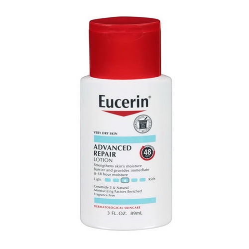 Eucerin Advanced Repair Body Lotion, 3 Oz, 2 Pack