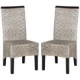 thumbnail image 2 of Safavieh Ilya Nautical Wicker 18''H Wicker Dining Chair, Set of 2, 2 of 8