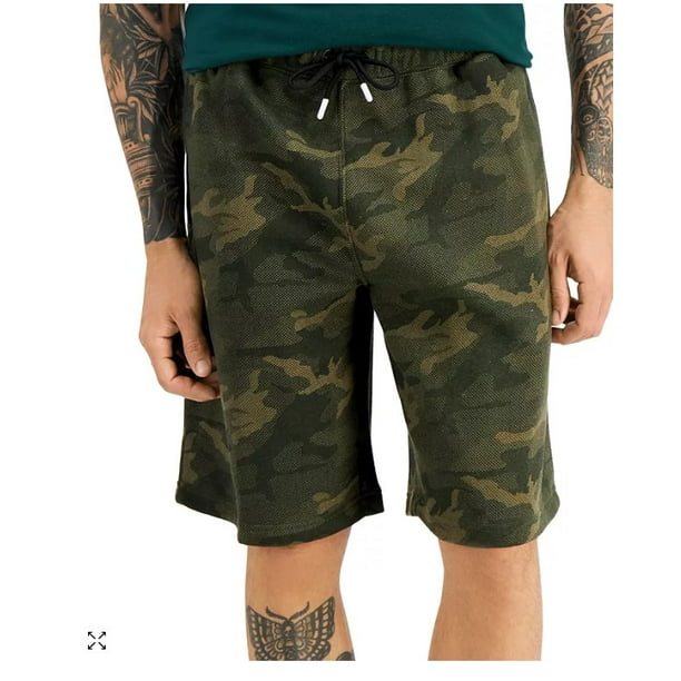 Mens Camo Athletic Shorts