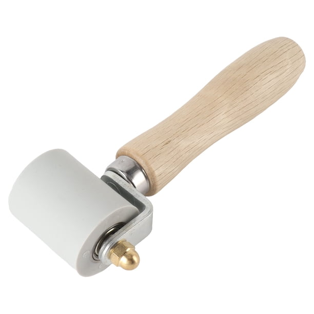 Rodillo Para Costura De Papel Tapiz, Mango De Madera Desmontable Ergonómico Rodillos Para Pintar Rodillo De Presión Manual Para Pisos Para Techos