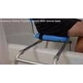 thumbnail image 2 of Platinum Health Gateway Sliding Bath Shower Chair Transfer Bench Padded Swivel Seat Backrest, 2 of 10