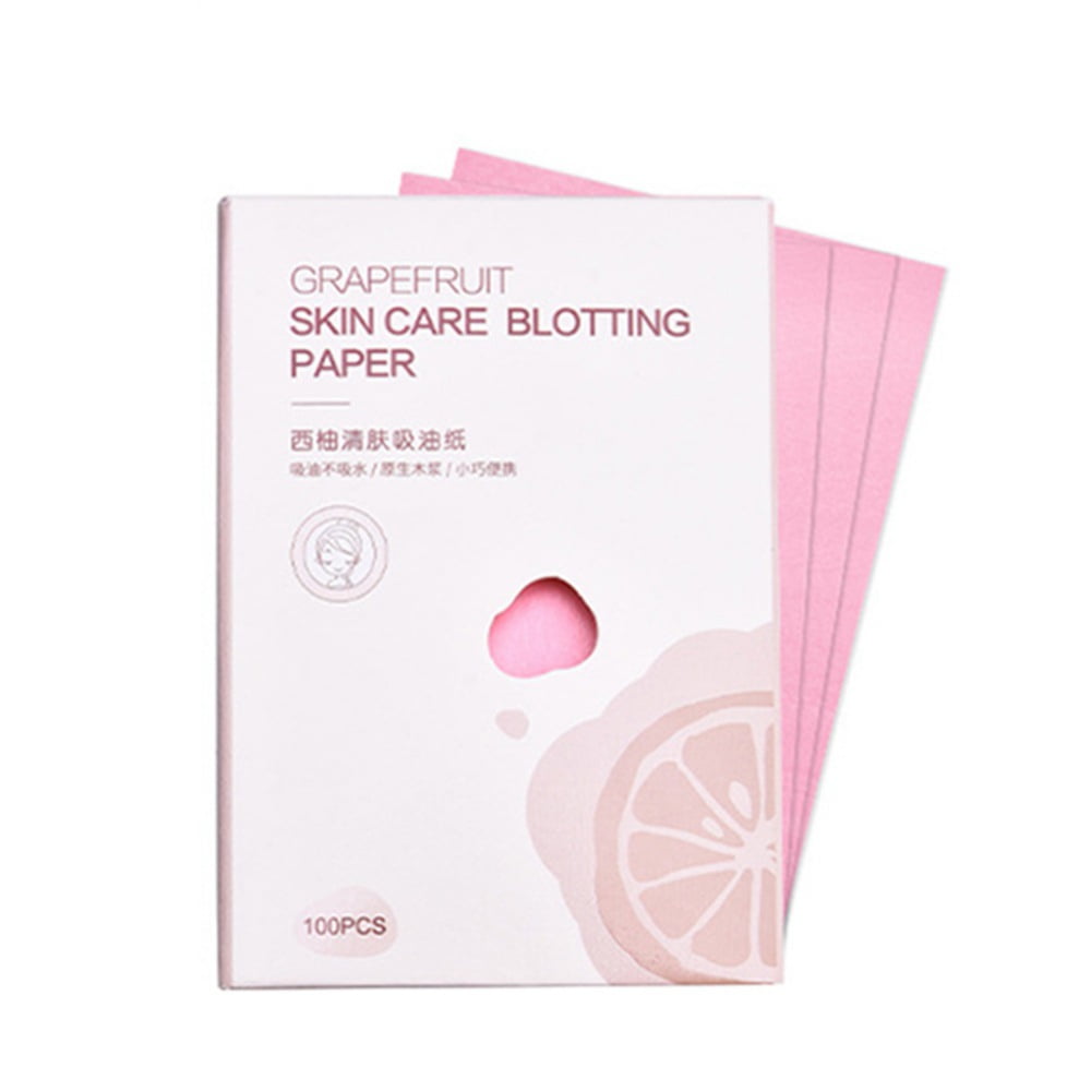 200 Counts Natural Grapefruit Oil Control Film, Oil Absorbing Sheets