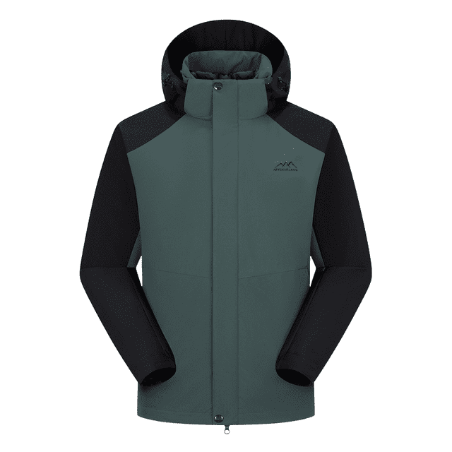 Down Jacket For Men And Women Winter Windproof Warm Duck Down Liner Detachable Three-in-One Two-Piece Set