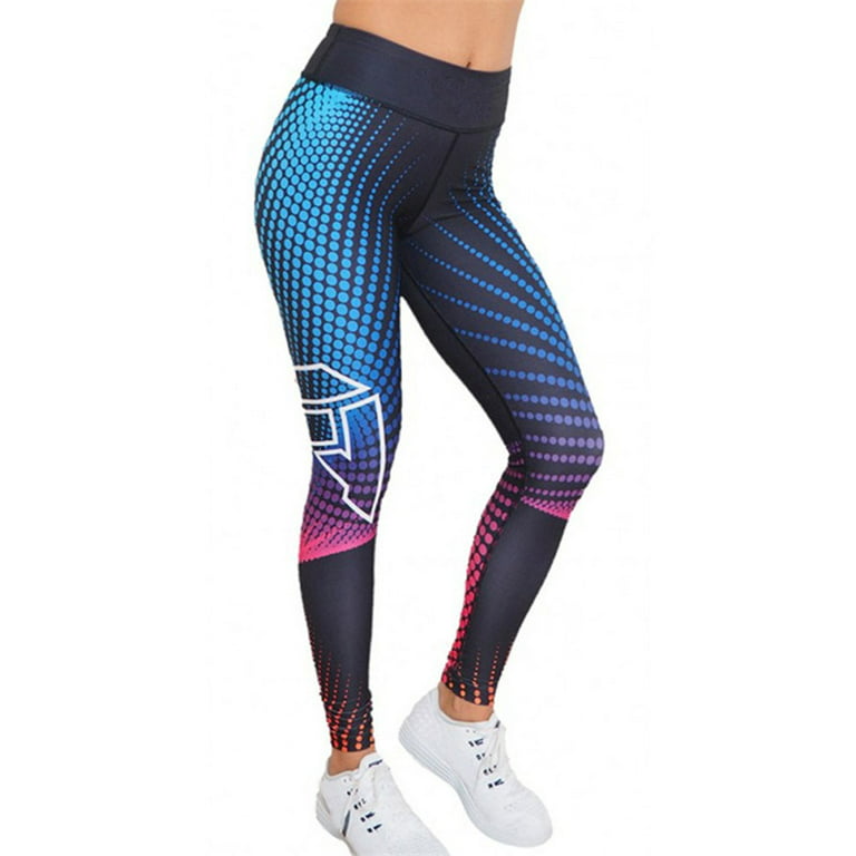 LEEy-World Workout Leggings for Women Cross Waist Yoga Leggings High  Waisted Tummy Control Workout Running Pants Multicolor,S