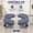 Blue, variant on Round Dolly with Wheels Heavy Duty Adjustable Pot Dolly 16-20 Inch Large Plant Mover Indoor Outdoor Rolling Cart for Trash Can Keg Drum Barrel