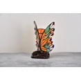 thumbnail image 5 of Orinova Tiffany-Style Traditional Butterfly Table Lamps Decorative Nightstand Light 9''H Multi-color, 5 of 6