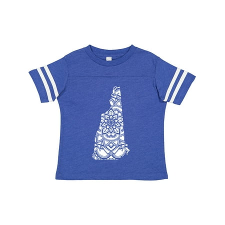 

Inktastic New Hampshire Silhouette Mandala Gift Toddler Boy or Toddler Girl T-Shirt