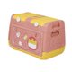 thumbnail image 3 of Caja de almacenamiento de juguetes apilable con ruedas, contenedor multiusos para ahorrar espacio, lindos contenedores de almacenamiento con tapa para Rosa, 3 of 8