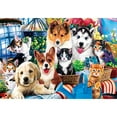 thumbnail image 3 of MasterPieces 2000 Piece Jigsaw Puzzle - Garden Protectors - 39"x27", 3 of 5