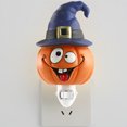 thumbnail image 2 of Lámpara de noche con cabeza de calabaza de Papá Noel, luz de noche para dormitorio, decoración creativa de arreglo de regalo de Navidad, transfronteriza, 2 of 5