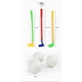 thumbnail image 2 of HJQEQVD 3PCS Golf Clubs Children Plastic Toys Leisure Sports Mini Golf Club Set Indoor and Outdoor Golf Toys for Boys and Girls Aged 1-5 Years Old, 2 of 7