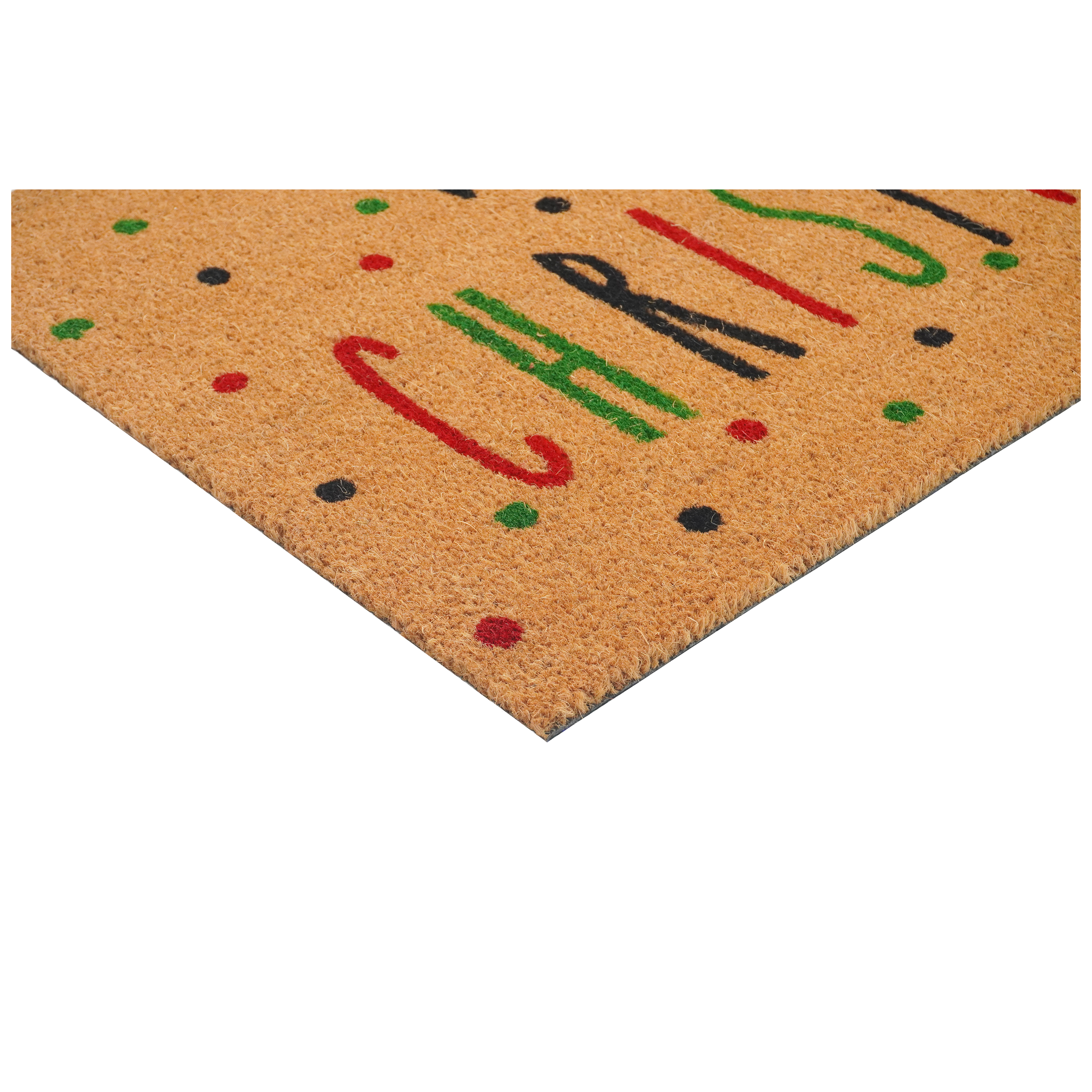 Festive Merry Christmas Doormat,30"x48"
