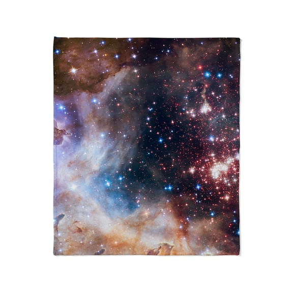 CafePress - Galaxy Print Throw Blanket - Soft Fleece Throw Blanket, 50"x60" for All Ages