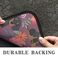 thumbnail image 6 of Dachshund Dog and Flower Floral Door Rugs,Washable Non Slip Door Mats Indoor,Decorative Door Mats,Entry Mat Indoor for Entrance,Bedroom,Kitchen,Bathroom,30"x17", 6 of 6