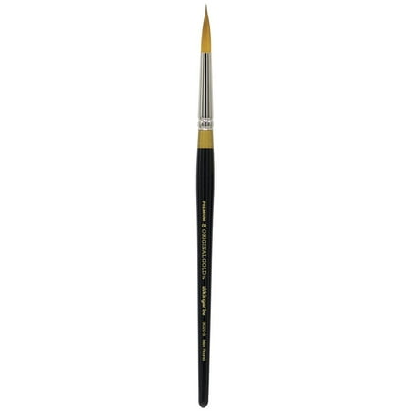 KINGART&trade; Original Gold 9020 Series, Golden Taklon Max Round, Size 14