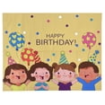 thumbnail image 1 of Fondo de cumpleaños, tela colgante, fiesta de cumpleaños, colgante de pared, bandera, decoración de pared, accesorios de fotografía, tela, 1 of 5