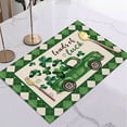 thumbnail image 1 of Cheapark St Patricks Day Holiday Decoration Placemat Insulation Linen Western Food Mat for Home Kitchen, 1 of 6