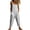 Gray, variant on One Piece Jumpsuits for Women Casual Lace Up Sleeveless Solid Overalls With Pocket Drawstring Loose Spaghetti Strap Romper Trendy Jumpsuits