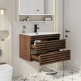 thumbnail image 6 of 30" Single Bathroom Vanity with Sink Top, Zinc Alloy Faucet and Drain, EPA Certificate, 6 of 10
