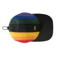 thumbnail image 3 of EeaseCA Rainbow Drawstring Hat Baseball Cap Pride Month Cap LGBT Pride Baseball Cap, 3 of 7