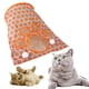 thumbnail image 1 of portátil para gatos, tubo plegable, agujero , juguete con bolas, escondite, cama, mascota, juguete interactivo para el hogar, cachorro, Salvador Gato Túnel, 1 of 10