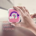 thumbnail image 2 of Contact Lens Box Rainbow Style Cute Contact Lens Travel Case Contact Lens Case Container Holder Storage Box Portable Contact Lens Travel Kits Cute Mini (Pink), 2 of 8