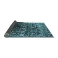 thumbnail image 2 of Ahgly Company Indoor Rectangle Oriental Light Blue Industrial Area Rugs, 8' x 10', 2 of 4