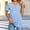 X-Blue, variant on Women's Summer V-neck Button Up Polka Short Sleeved V-neck Top/shirt