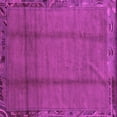 thumbnail image 1 of Ahgly Company Indoor Square Abstract Pink Modern Area Rugs, 4' Square, 1 of 4