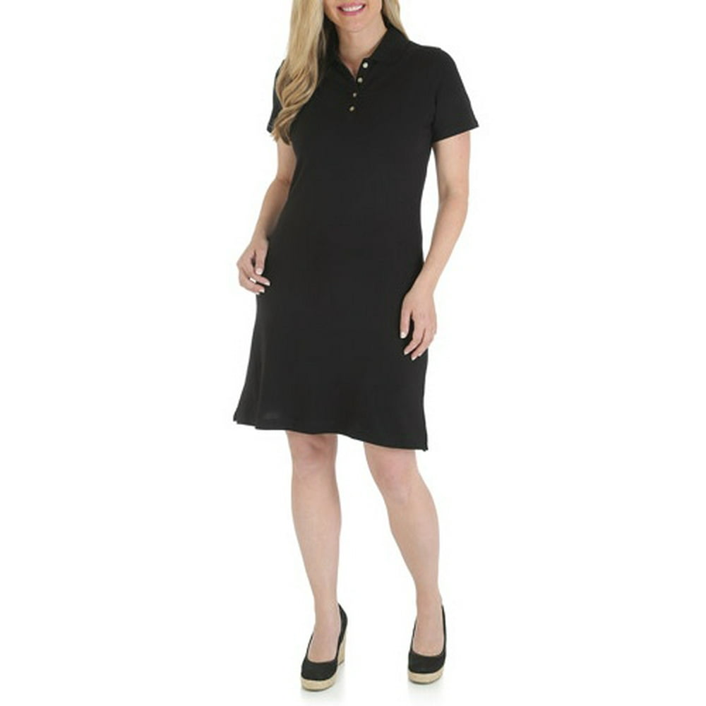 Lee Riders Riders By Lee Women's Polo Knit Dress