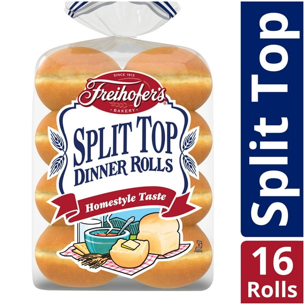 Freihofer's Split Top Dinner Rolls, 16 count