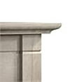 thumbnail image 3 of Scranton & Co Engineered Wood Writing Desk with X Pattern in Washed Gray, 3 of 7