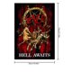 thumbnail image 5 of (Z2005) (enviado con tubo papel) Póster pintura decorativa Killer - Hell Waits Serie abstracta 50*70 cm Póster decorativo para el, 5 of 9