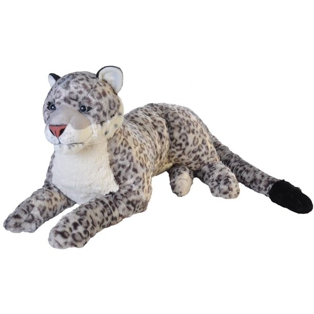 Peluche Wild Republic Jumbo Snow Leopard 76 cm para niños