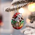 thumbnail image 4 of Acrylic Backpack Pendant Flat 2D Exquisite Animals Car Decor, 4 of 7