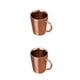 thumbnail image 3 of Monstrate Taza de cerveza Agua Té Taza de café Jarra de leche de doble pared Vasos para acampar Oro rosa 2piezas, 3 of 6