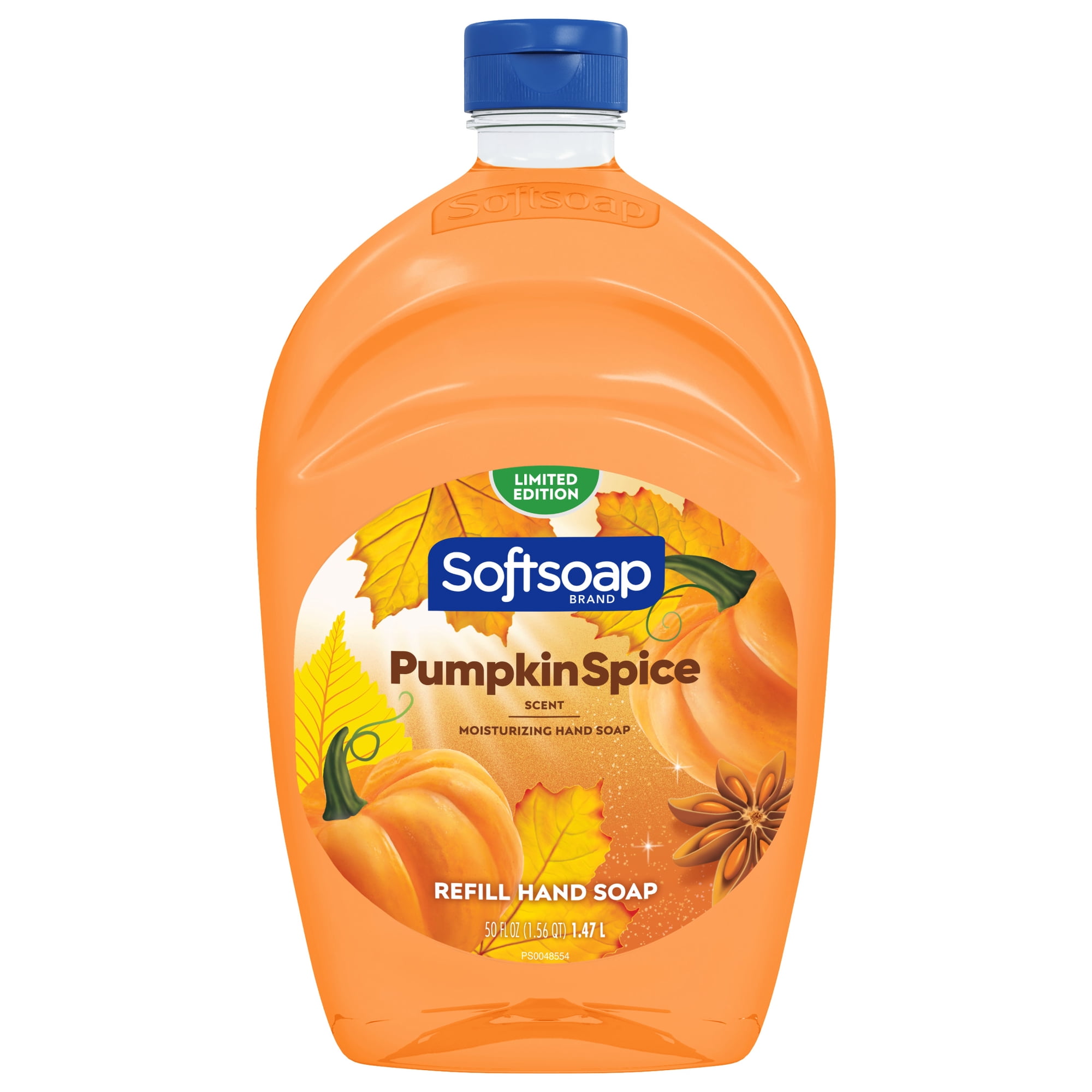 Softsoap Limited Edition Liquid Hand Soap Refill, Pumpkin, 50 Fluid Ounce Bottle