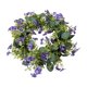 thumbnail image 1 of Corona floral artificial de eucalipto verde y margaritas para puerta principal. Anillo de flores artificiales para decoración de paredes interiores y exteriores. Corona decorativa colgante, 1 of 6