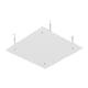 thumbnail image 2 of Air acondicionador central Ventilador Deflector anti directo Soporte de viento Salida Aire Folleto Air Wedshield para el Hotel Hotel Home Hogar 40 cmx40cm, 2 of 8