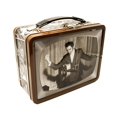 thumbnail image 1 of AQUARIUS Elvis TV Fun Box - Caja de almacenamiento de hojalata resistente con mango de plástico y cubierta frontal en relieve - Producto oficial de Elvis y regalo coleccionable, 1 of 1