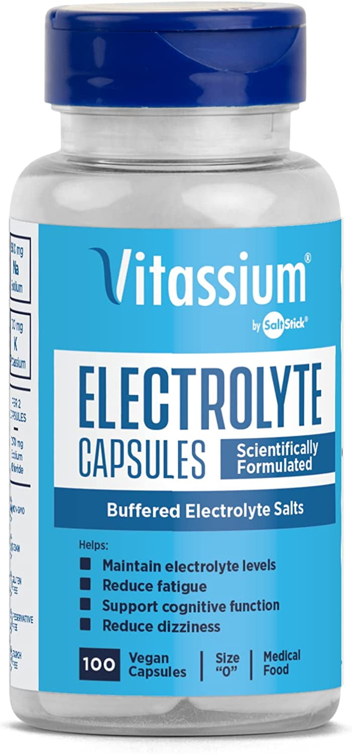 Vitassium, Salt Capsules for Sodium and Potassium Replenishment