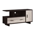 thumbnail image 2 of 48 Inch TV Stand Console | Media Entertainment Center with Storage for Living Room | Reclaimed Wood-Look Particle Board | Organize A/V Equipment and Decor, 2 of 2