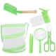 thumbnail image 2 of Insect Enclosure Butterfly Habitat Cage Garden Cage Children 17x16cm Round Shell Plastic Mesh Camping Tool 1 Set, 2 of 5