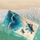 thumbnail image 5 of pstuiky Toalla de playa de fibra superfina de terciopelo de doble cara para secar el baño toalla de playa para vacaciones, 5 of 6