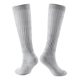 thumbnail image 4 of TELOLY Crew Socks Slouch Socks Medium High Tube Bubble Socks Fashionable and Versatile Socks for Men and Women, Fluffy Cotton Socks, Orange, One Size, 4 of 7