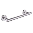 thumbnail image 1 of Barra para toallas de mano de 9,6 pulgadas, soporte para toallas de baño, colgador de paños para platos de cocina, montaje en pared de acero inoxidable SUS304, acero cepillado, longitud tota, 1 of 5